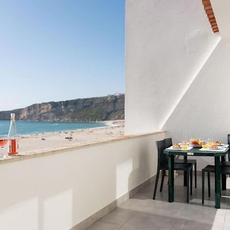 Sunset Terrace - Beachfront Apartment With Private Parking ナザレ エクステリア 写真